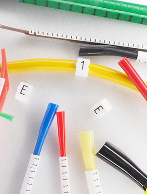 Wiring marking ring, wiring accessories plastic mold injection molding