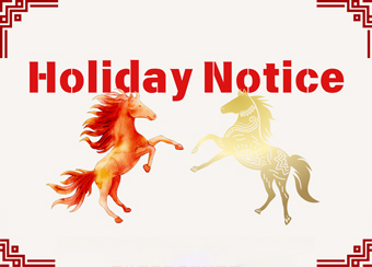 2026 Lunar New Year Holiday Notice